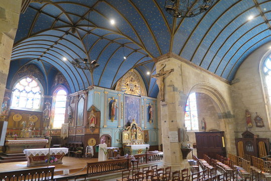 Kirche in Le Faou, Bretagne