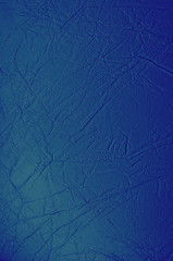 Blue artificial leather, toned image