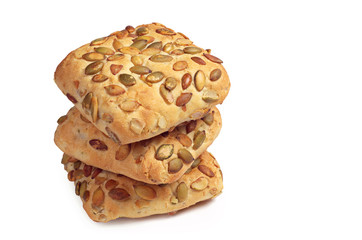 Buns with pumpkin seed