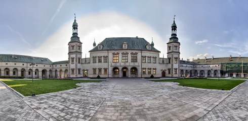 Cercles muraux Château Baroque castle  Bishop's Palace in Kielce  Poland  Europe