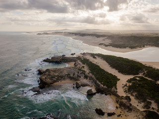 Hidden Beaches in Kenton from Above
