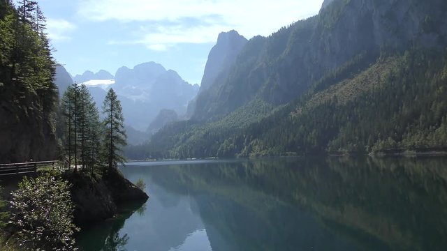 Dachsteinblick vom Vorderen Gosausee 