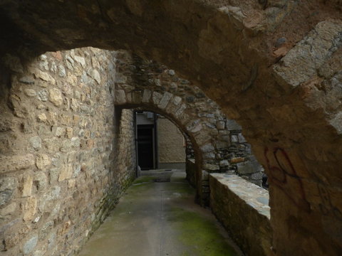 Camprodon. Pueblo medieval de Girona, Cataluña, España