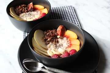 Overnight Oast mit Obst