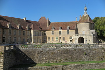 Fototapeta na wymiar Schloss von Époisses, Burgund 