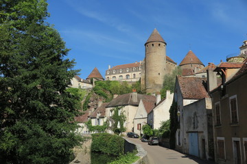 Fototapeta na wymiar Semur-en-Auxois, Burgund 