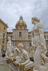 Palermo Fontana delle vergogne