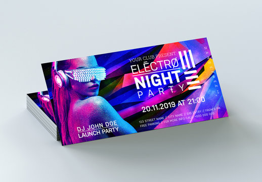 Party Flyer Layout