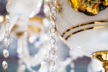 Crystal chandelier