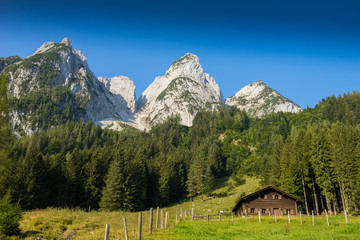 Fototapeta na wymiar Österreich Berge Alpen Wandern Landschaft Aussicht Natur