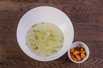 Dietary chicken soup