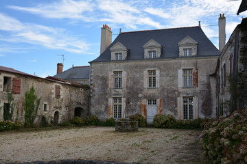 Fototapeta na wymiar Bouaye - Château de la Mévellière
