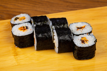 Delicious mussel rolls