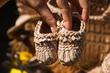 souvenir children's shoes