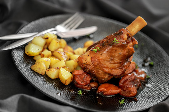 souris d'agneau pommes de terre (repas de f&ecirc;te)