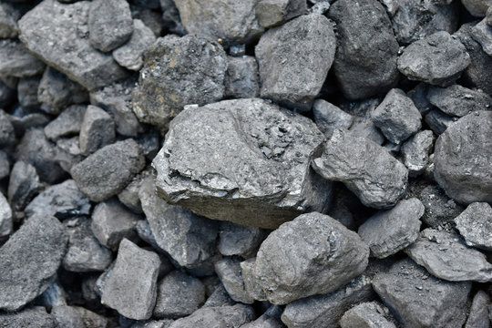 Pile of coal texture background