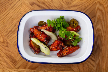 Bbq chicken wings