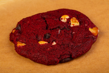 Sweet cookies with nuts