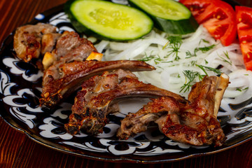 Lamb loin chops