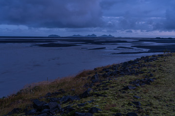 South coast of iceland, nature and landscapes