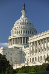 Naklejka premium United States Capitol and the Senate Building, Washington DC USA