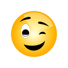 Smile icon. Emotion smile. Vector Illustration