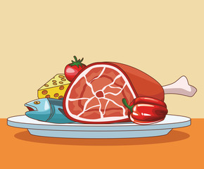 Healthy food concept