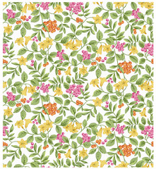 Classic flowers and nuts