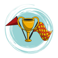 Soccer cartoon elements