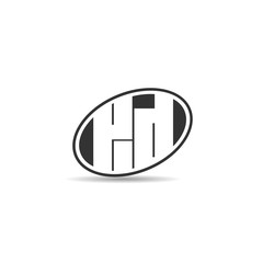 Initial Letter KD Logo Template Design