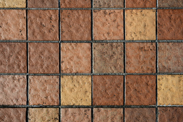 Texture of tile seamless background