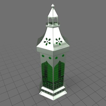 Metallic Arabian lantern