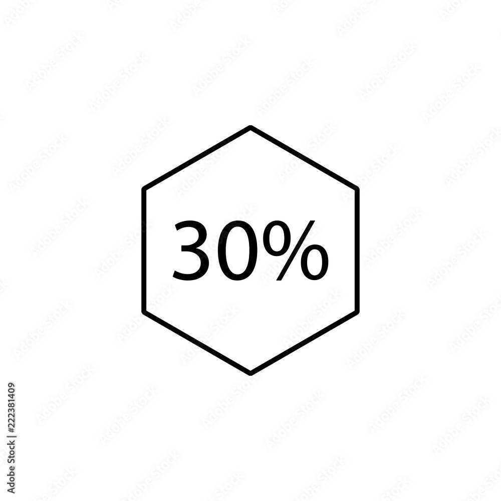 Poster data percentage icon. element of online and web for mobile concept and web apps icon. thin line icon