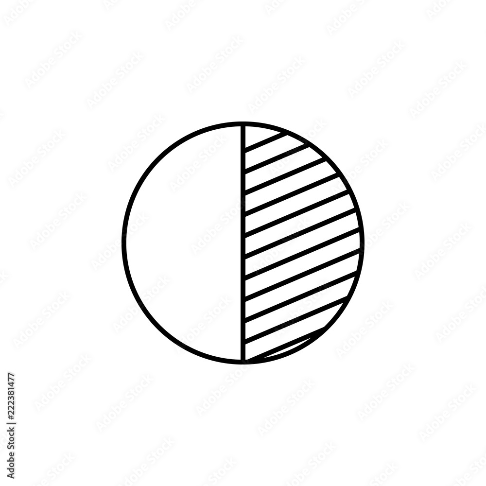 Poster date of schedule icon. element of online and web for mobile concept and web apps icon. thin line ico