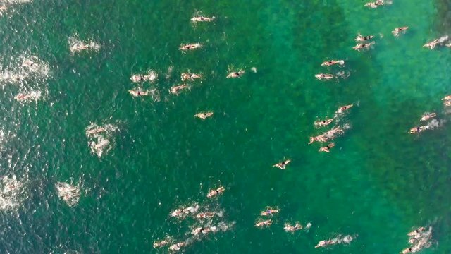 The Hellespont and Dardanelles crossing is a significant open water swim of 4&frac12; km between Europe and Asia.