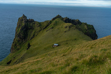 Landscape and nature on the south coast of Iceland