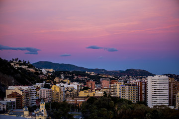 Malaga Spain Coastline