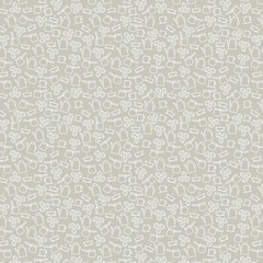 Coffee vector seamless pattern background
