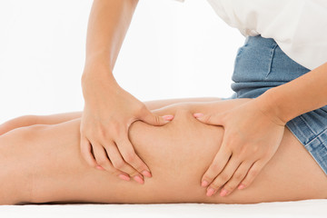 太もものセルライト