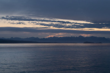 Sunrise over Sitka Sound