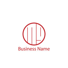 Initial Letter MG Logo Template Design
