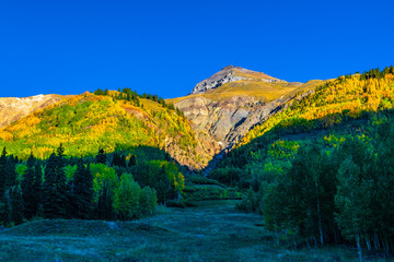 Beautiful Fall Sunset Hike in Telluride, Colorado