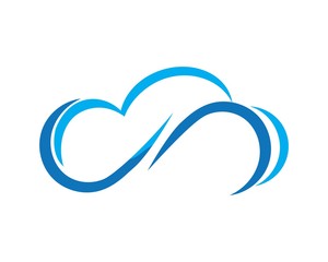 cloud logo template