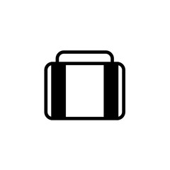  Luggage icon Vector illustration, EPS10.
