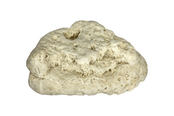 natural stone isolated on white background