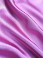 Wrinkled satin fabric texture