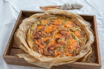 Räucherlachs Quiche