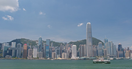 Fototapeta premium Hong Kong urban skyline