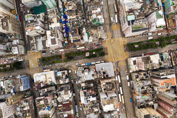  Aerial view of hong Kong city