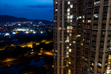 Hong Kong apartment building